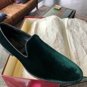 To Boot New York. Men’s velvet slipper.